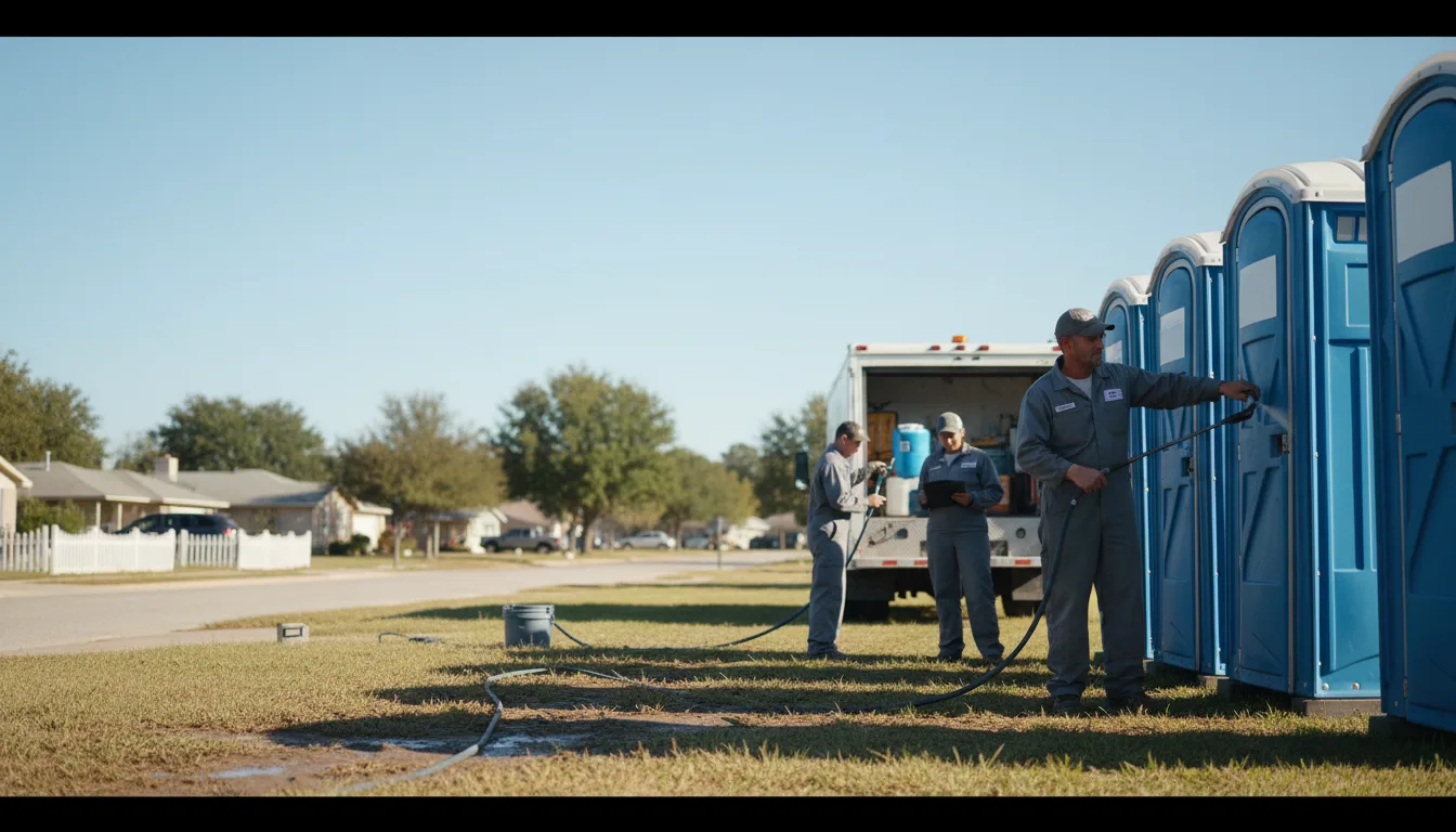 Long-Term Portable Toilet Rental in Maud, TX near me